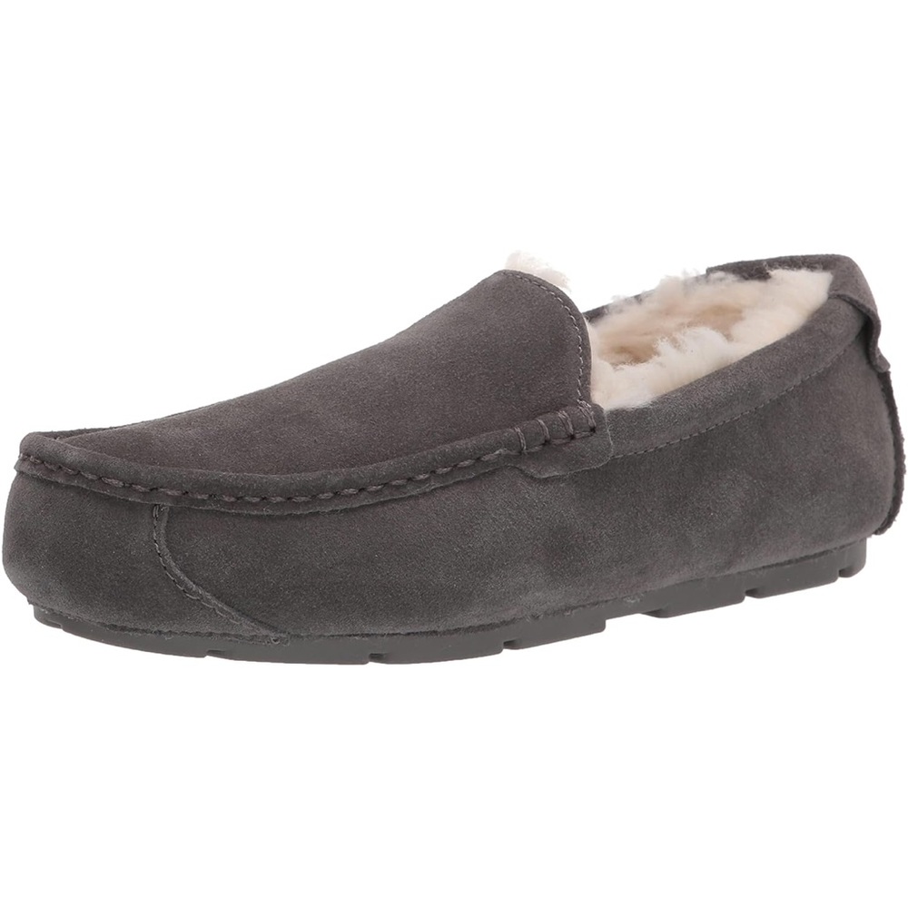 Koolaburra Men's Charcoal Suede Loafers